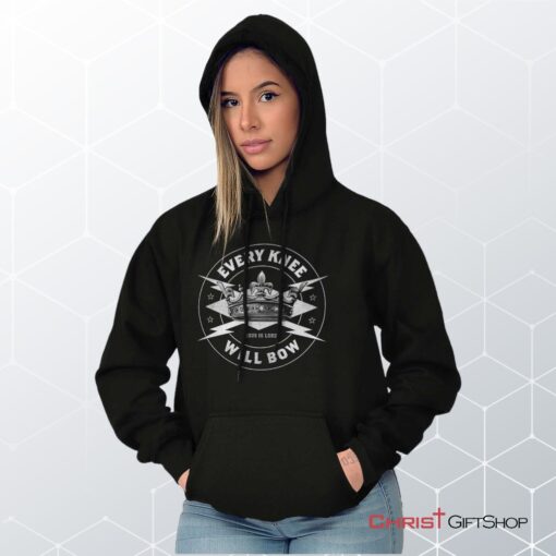 Every Knee Will Bow Hoodie, Christian Gifts