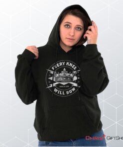 Every Knee Will Bow Hoodie, Christian Gifts