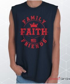 Faith Family Friends Sleeveless Unisex Shirt, Hoodie, Sweatshirt, Jesus Shirt