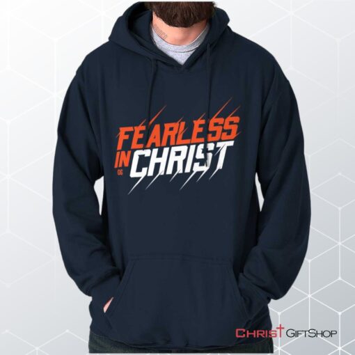 Fearless in Christ Hoodie, Christian Gifts