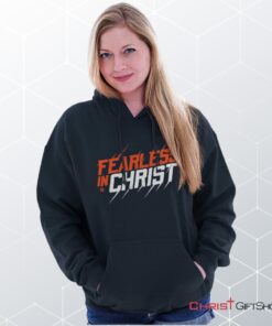 Fearless in Christ Hoodie, Christian Gifts