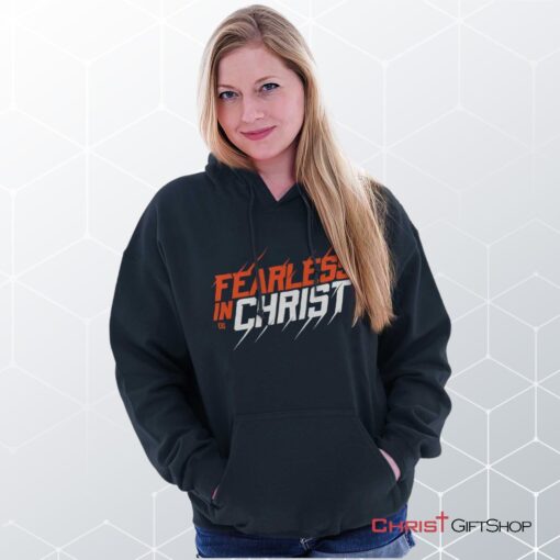 Fearless in Christ Hoodie, Christian Gifts