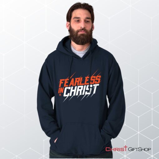 Fearless in Christ Hoodie, Christian Gifts