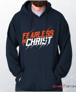 Fearless in Christ Hoodie, Christian Gifts