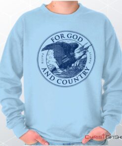 For God and Country Unisex Shirt, Tank, Sweatshirt, Jesus Shirt