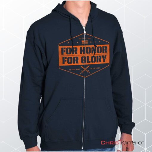 For Honor and Glory Unisex Shirt, Christian Shirt