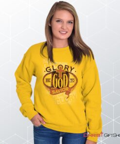 Glory to God Unisex Shirt, Tank, Sweatshirt, Christian Faith Shirt