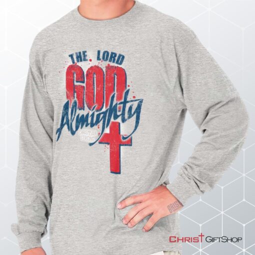 God Almighty Long Sleeve Shirt, Christian Shirt