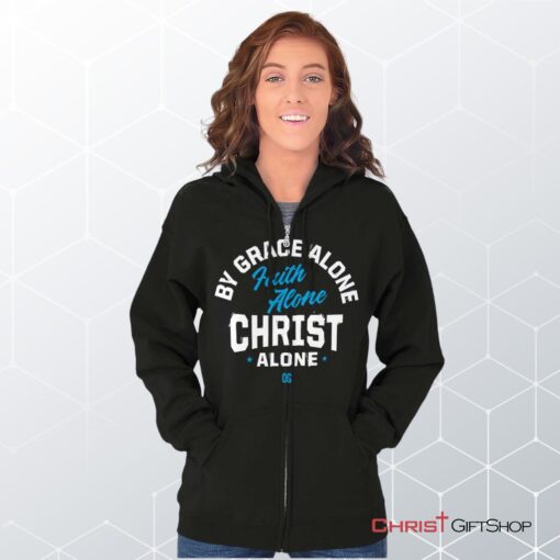 Grace Faith Christ Alone Unisex Shirt, Christian Shirt