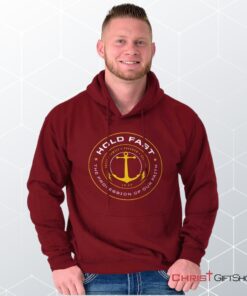 Hold Fast to Faith Hoodie, Christian Gifts