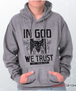 In God We Trust Hoodie, Christian Gifts