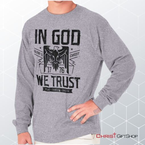 In God We Trust Unisex Shirt, Hoodie, Sweatshirt, Christian Shirt