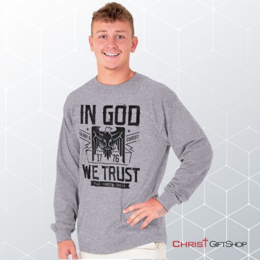 In God We Trust Unisex Shirt, Hoodie, Sweatshirt, Christian Shirt