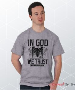 In God We Trust Unisex Shirt, Hoodie, Sweatshirt, Jesus Shirt