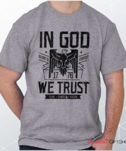 In God We Trust Unisex Shirt, Hoodie, Sweatshirt, Jesus Shirt