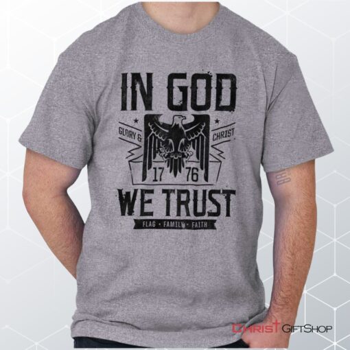 In God We Trust Unisex Shirt, Hoodie, Sweatshirt, Jesus Shirt