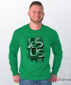 Jesus Christ Long Sleeve Shirt, Christian Gifts