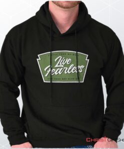 Live Fearless in God Hoodie, Christian Shirt