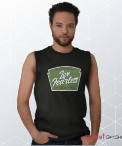 Live Fearless in God Sleeveless Unisex Shirt, Hoodie, Sweatshirt, Jesus Shirt