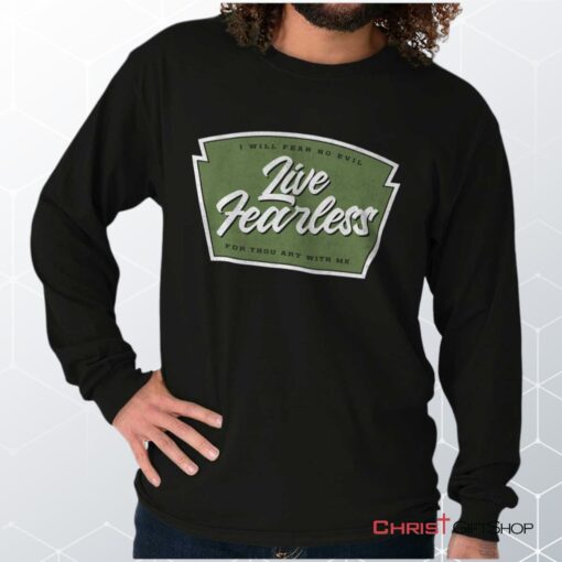 Live Fearless in God Unisex Shirt, Hoodie, Sweatshirt, Christian Shirt