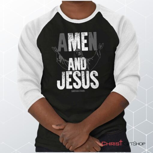 Me and Jesus Raglan Shirt, Christian Gifts