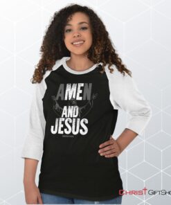 Me and Jesus Raglan Shirt, Christian Gifts