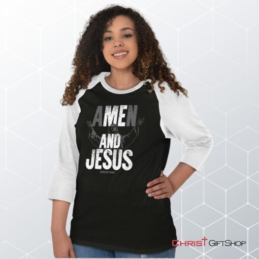 Me and Jesus Raglan Shirt, Christian Gifts