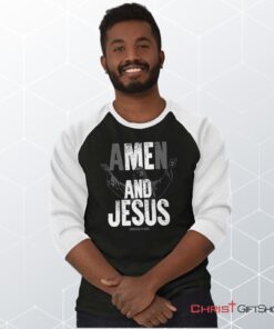 Me and Jesus Raglan Shirt, Christian Gifts