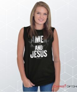 Me and Jesus Sleeveless Unisex Shirt, Hoodie, Sweatshirt, Jesus Shirt