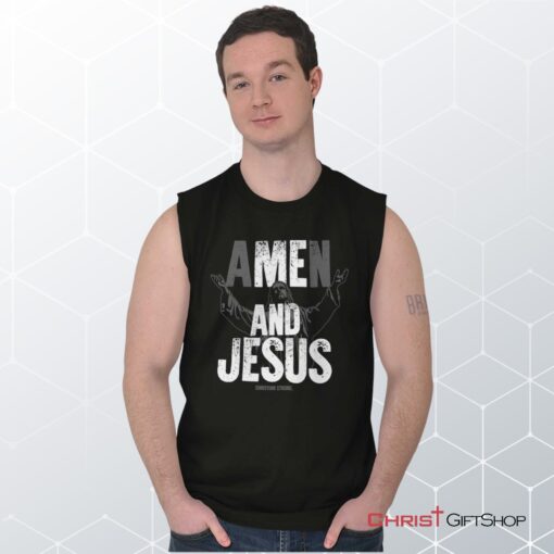 Me and Jesus Sleeveless Unisex Shirt, Hoodie, Sweatshirt, Jesus Shirt