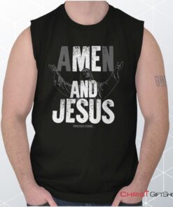 Me and Jesus Sleeveless Unisex Shirt, Hoodie, Sweatshirt, Jesus Shirt