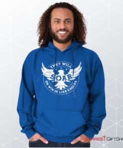 On Eagles Wings Hoodie, Jesus Shirt