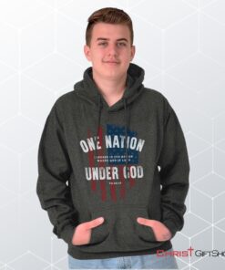 One Nation Under God Hoodie, Jesus Shirt