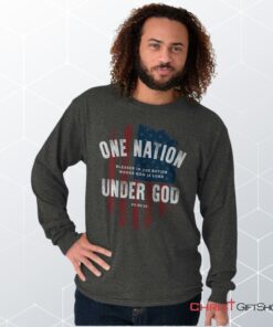 One Nation Under God Unisex Shirt, Hoodie, Sweatshirt, Jesus Shirt