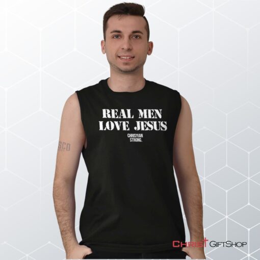 Real Men Love Jesus Unisex Shirt, Christian Faith Shirt