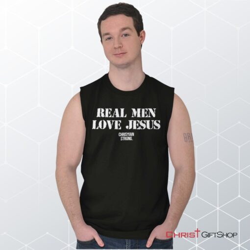 Real Men Love Jesus Unisex Shirt, Christian Faith Shirt