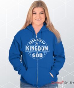 Seek First the Kingdom Unisex Shirt, Christian Gifts