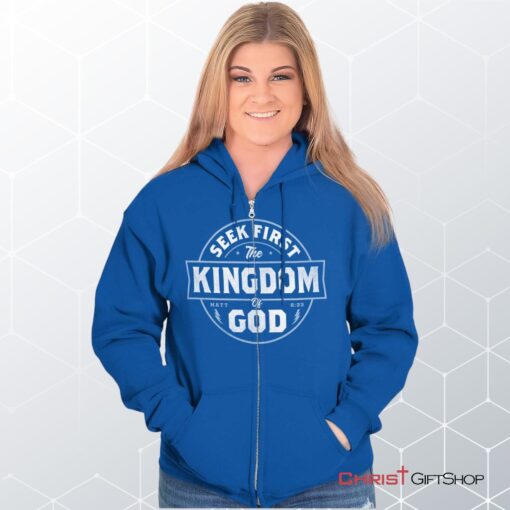 Seek First the Kingdom Unisex Shirt, Christian Gifts