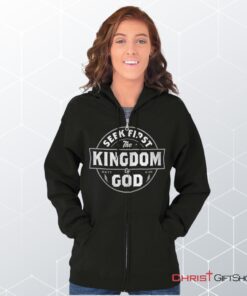 Seek First the Kingdom Unisex Shirt, Christian Gifts