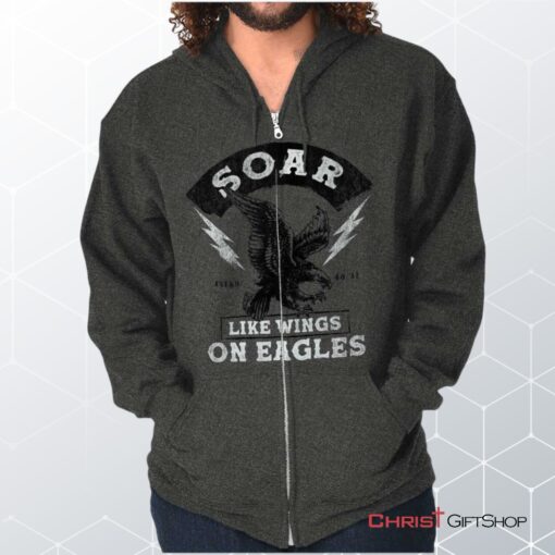 Soar Like Eagles Unisex Shirt, Christian Faith Shirt