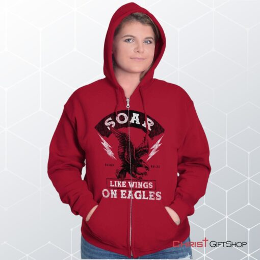 Soar Like Eagles Unisex Shirt, Christian Faith Shirt