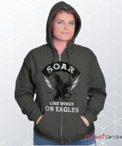 Soar Like Eagles Unisex Shirt, Christian Faith Shirt