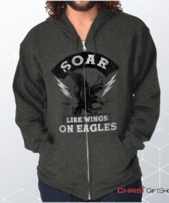 Soar Like Eagles Unisex Shirt, Christian Faith Shirt