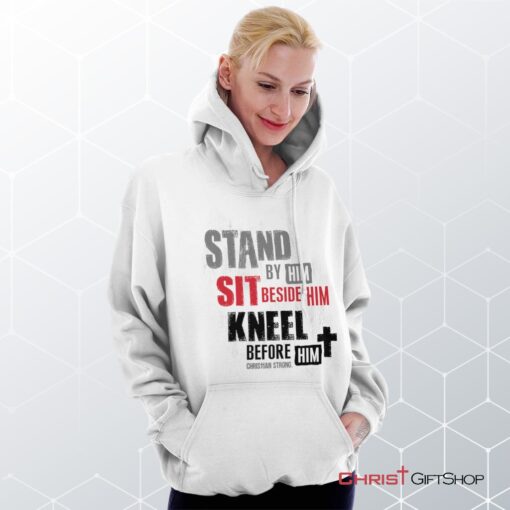 Stand Sit Kneel Hoodie, Jesus Shirt