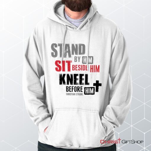 Stand Sit Kneel Hoodie, Jesus Shirt