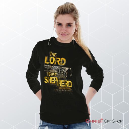 The Lord Is My Shepherd Long Sleeve Shirt, Jesus Shirt