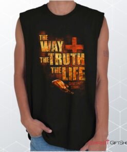 The Way Truth Life Unisex Shirt, Christian Faith Shirt