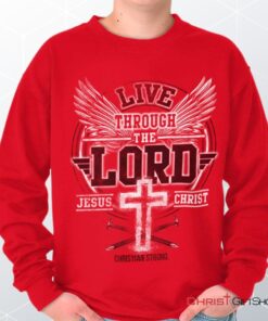 Through the Lord Unisex Shirt, Tank, Sweatshirt, Christian Shirt