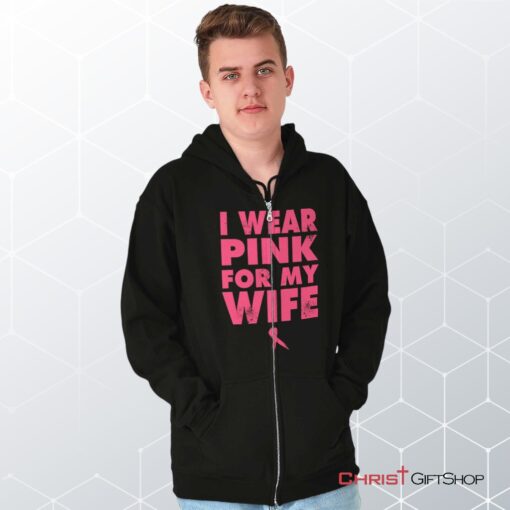 Wear Pink For My Wife Unisex Shirt, Jesus Shirt