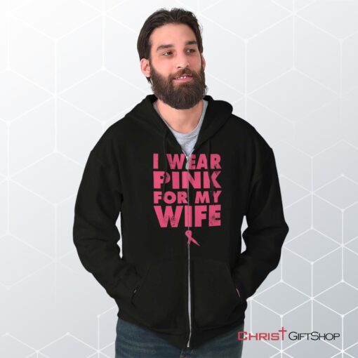 Wear Pink For My Wife Unisex Shirt, Jesus Shirt